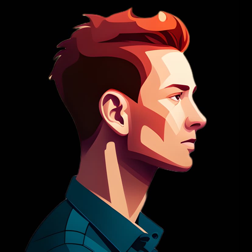 Illustrated portrait of Dion Bedford